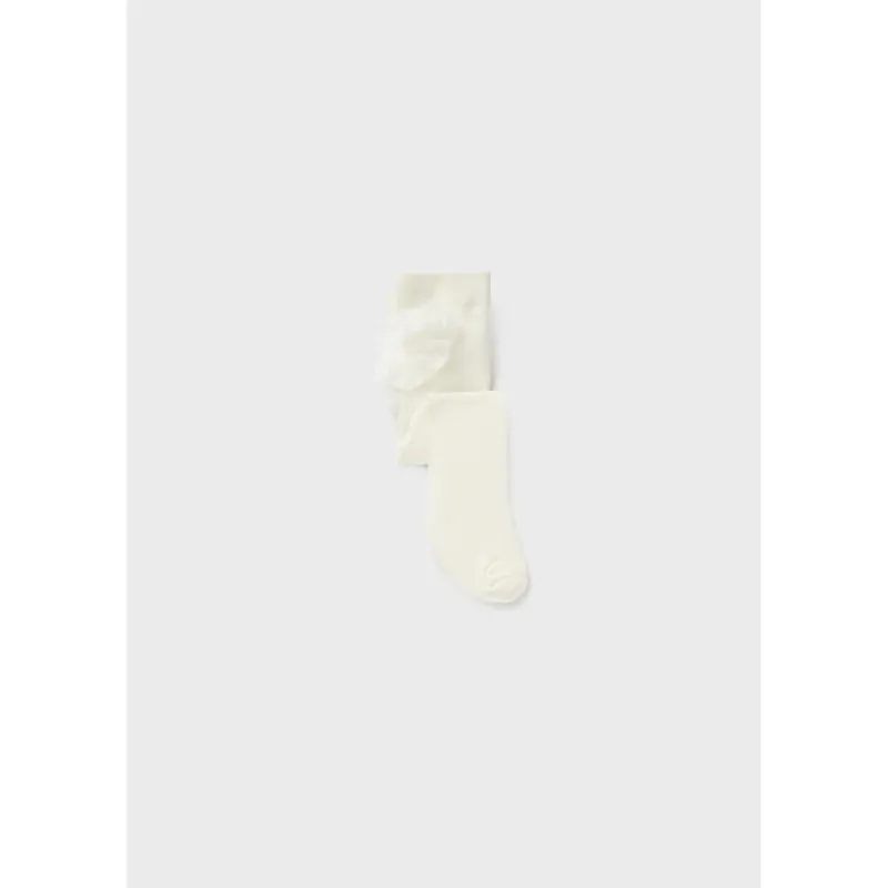 RUFFLED PANTYHOSE CREAM / 9702-089