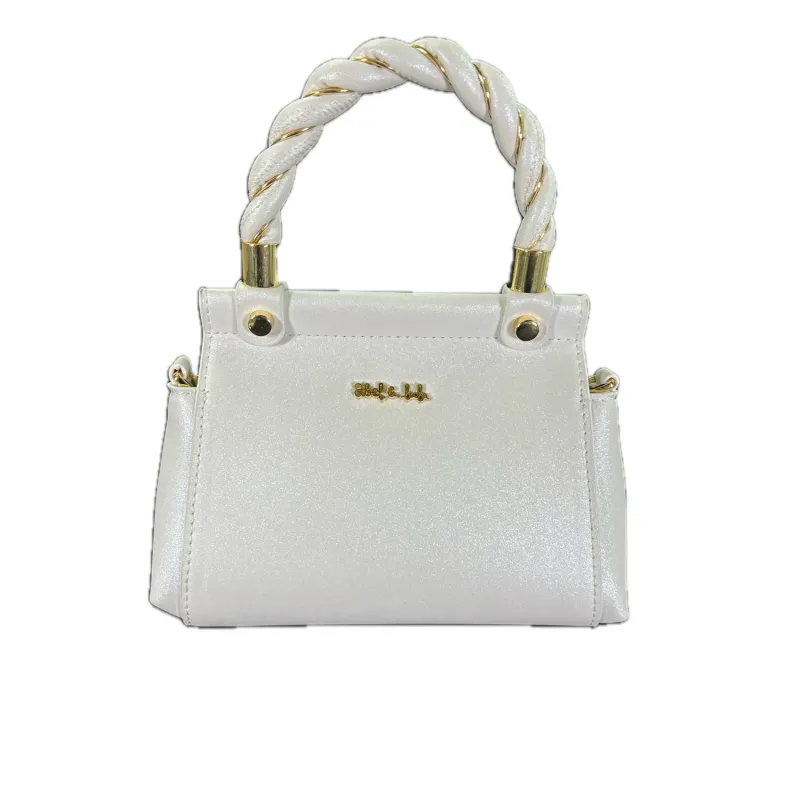 PURSE CREAM BRAIDED HANDLE / 5431-065