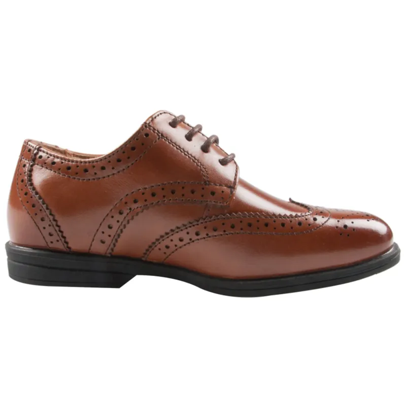 SHOE REVEAL WING JR COGNAC / 16574