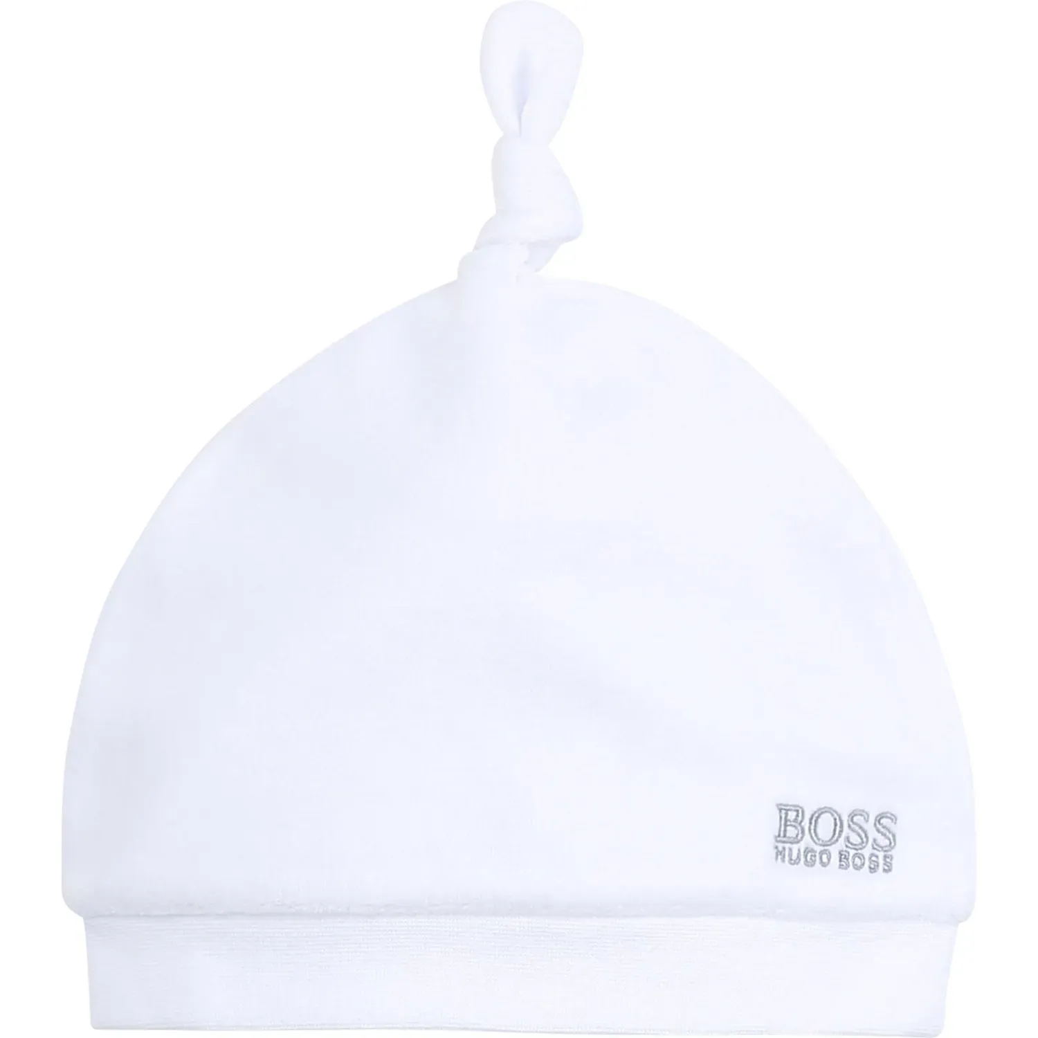 PULLON HAT WHITE VELOUR BOSS LOGO / 91109