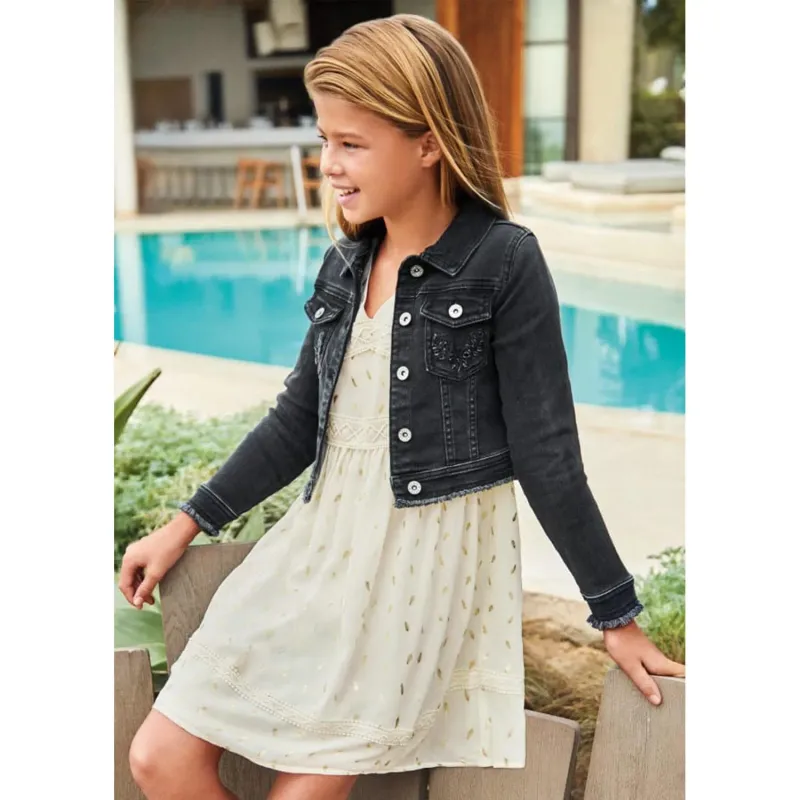 JEAN JACKET BLACK / 6434-061