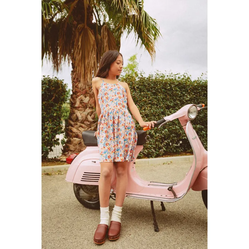SUNDRESS MULTI FLORAL PRINT CHIFFON / MMR115AP22