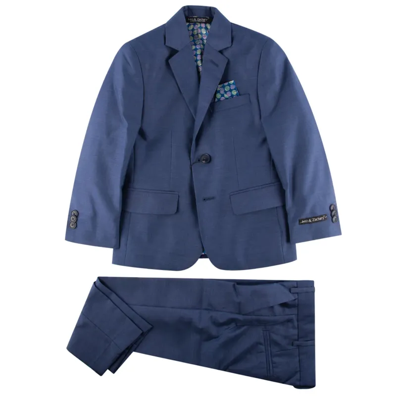 SUIT BLUE SHARK SKIN / 471-871