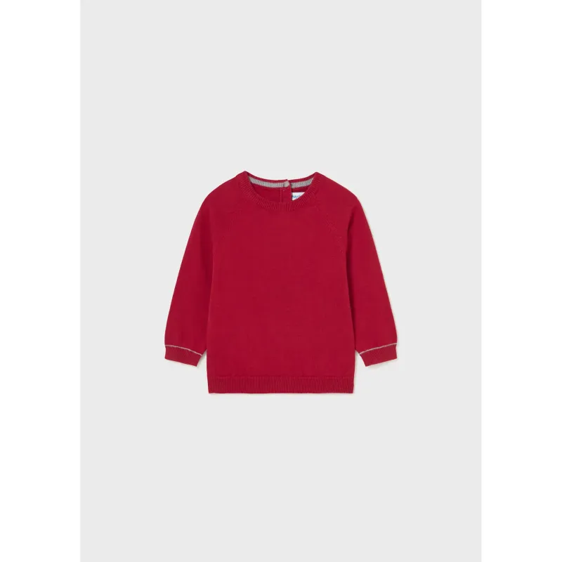 KNIT SWEATER RED / 309-032
