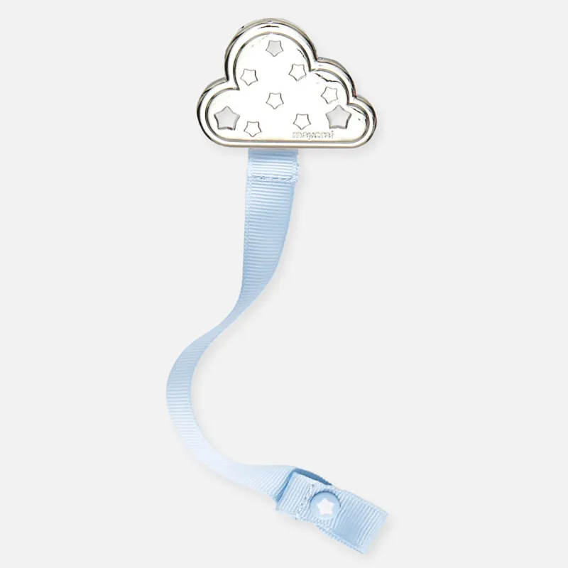 PACIFIER CHAIN BLUE CLOUD / 19739