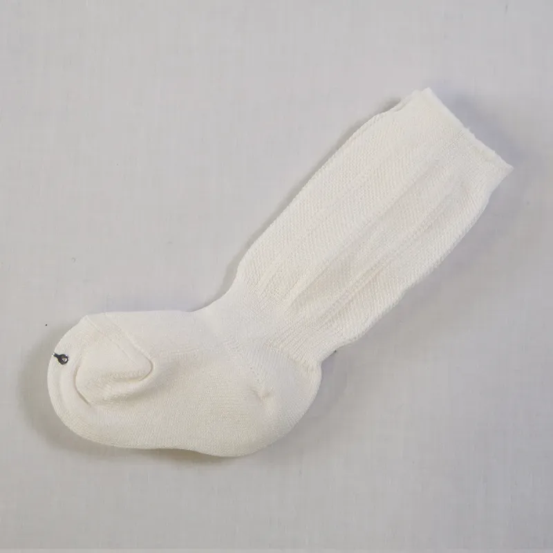 SOCK8 LONG IVORY BA