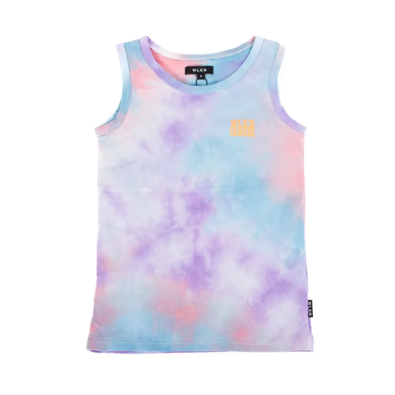 CAMISOLE TANK TOP MULTI COLORED TIE DYE / WTKJ30