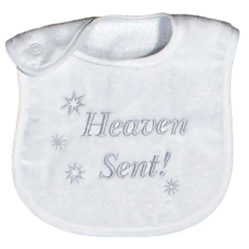 BIB WHITE SILVER HEAVEN SENT EMBRODIERY / 6470
