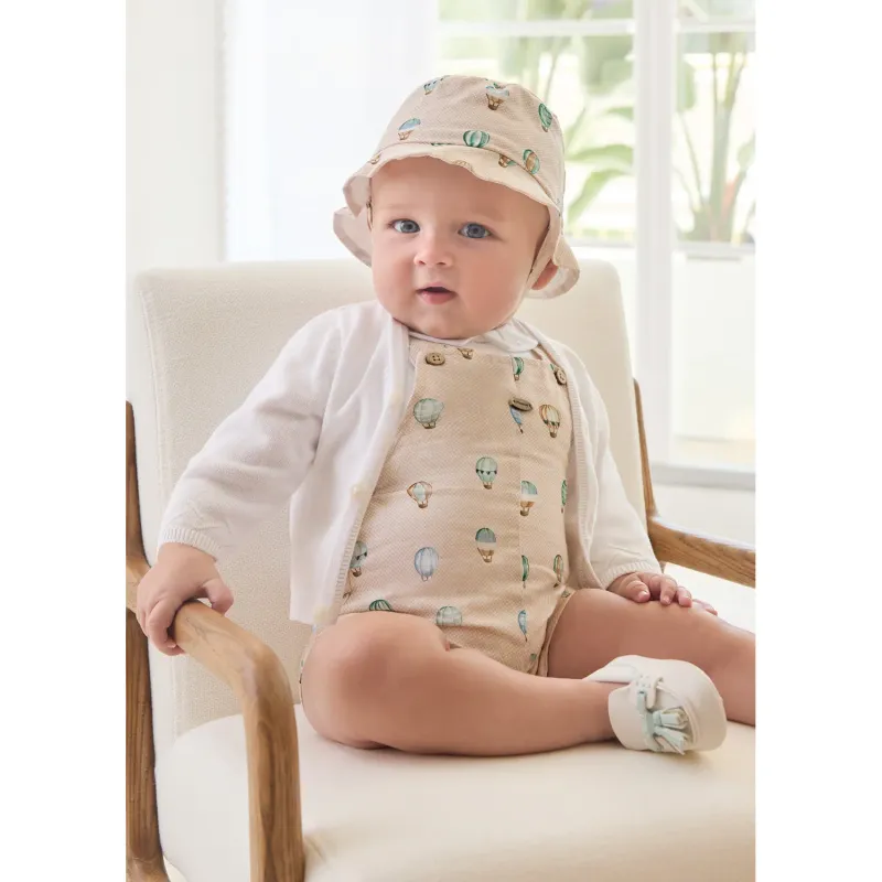 KNIT CARDIGAN WHITE / 1379-068