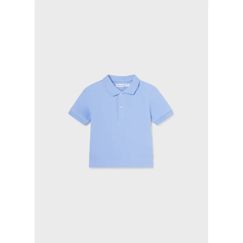 POLO TOP OCEAN BLUE SHORT SLEEVE BASIC / 102-018