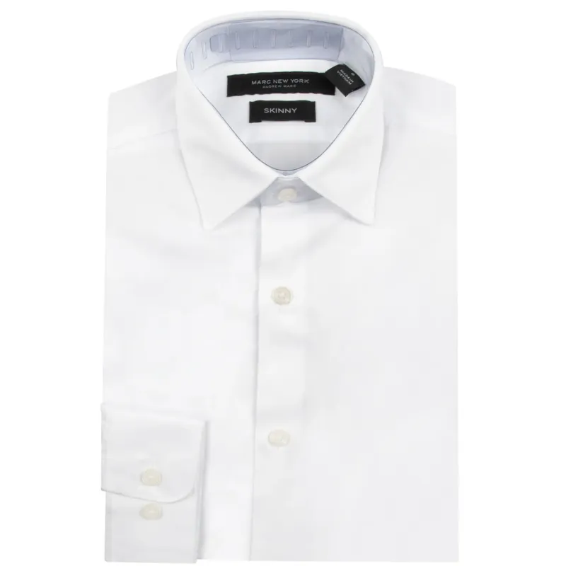 SHIRT WHITE REGULAR FIT LONG SLEEVE / BSHCSSIZ0000