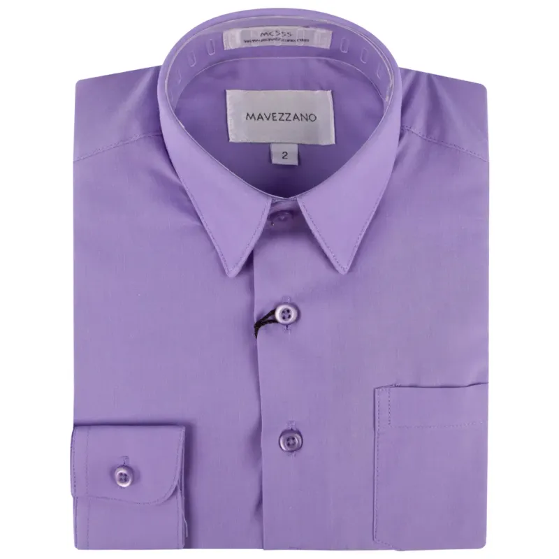 MC564 SHIRT LIGHT PURPLE MC555-LONG SLEEVE COTTON / MC555
