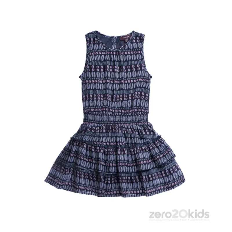 DRESS THEA CHIF LAY NVY / WH P