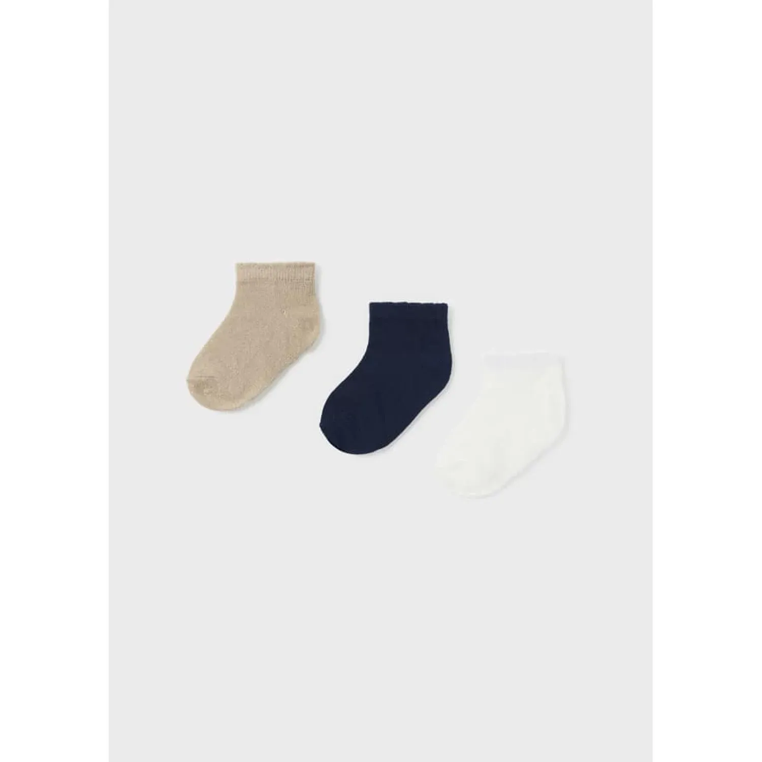 3 PACK SOCKS NAVY GOLD & WHITE / 10403-093