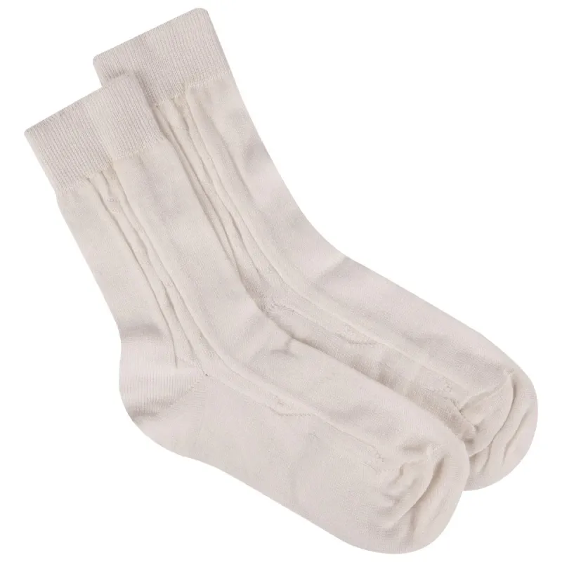 SOCK OFF WHITE COTTON / 2051