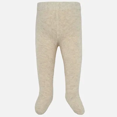 TIGHTS SAND KNIT BEIGE 24M