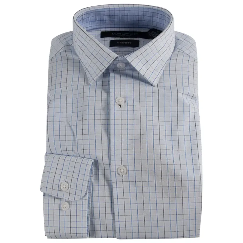 SHIRT BSHASMAS0052 BLU GRY SK