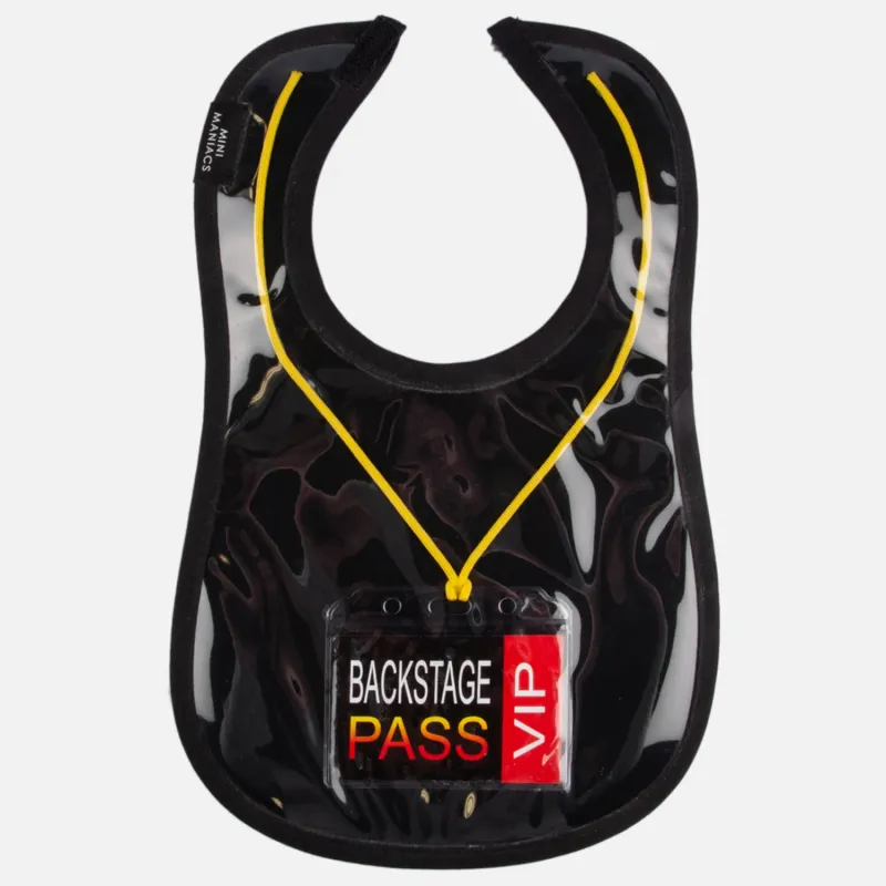 BIB BLACK VINYL BACKSTAGE PASS