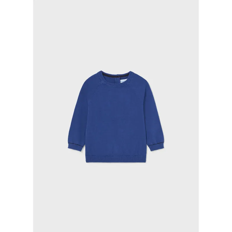 COTTON SWEATER DARK BLUE / 309-030