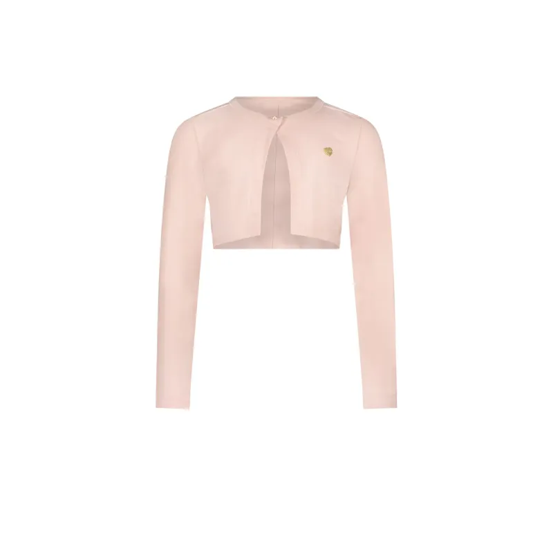 BOLERO JACKET LIGH PINK WITH BOW AT BACK / C312-5401-220