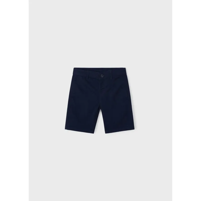 SHORTS NAVY BASIC TWILL CHINO / 202-079