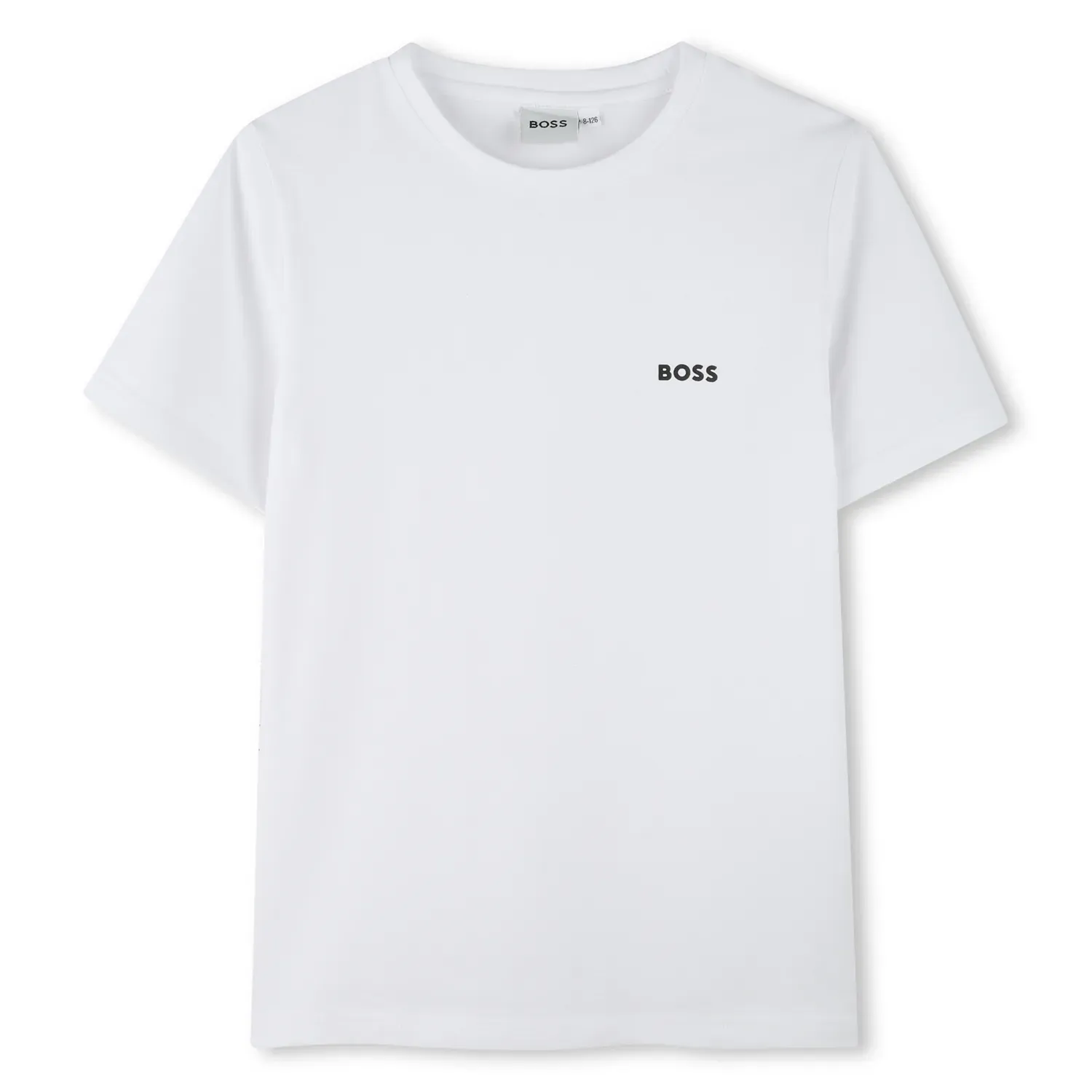 WHITE TSHIRT SHORT SLEEVE SMALL LOGO / J51137-M41