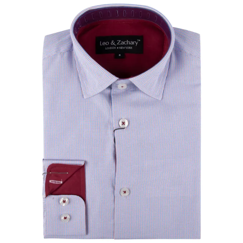 SHIRT SCARLETT SKY CHECKS / 5789