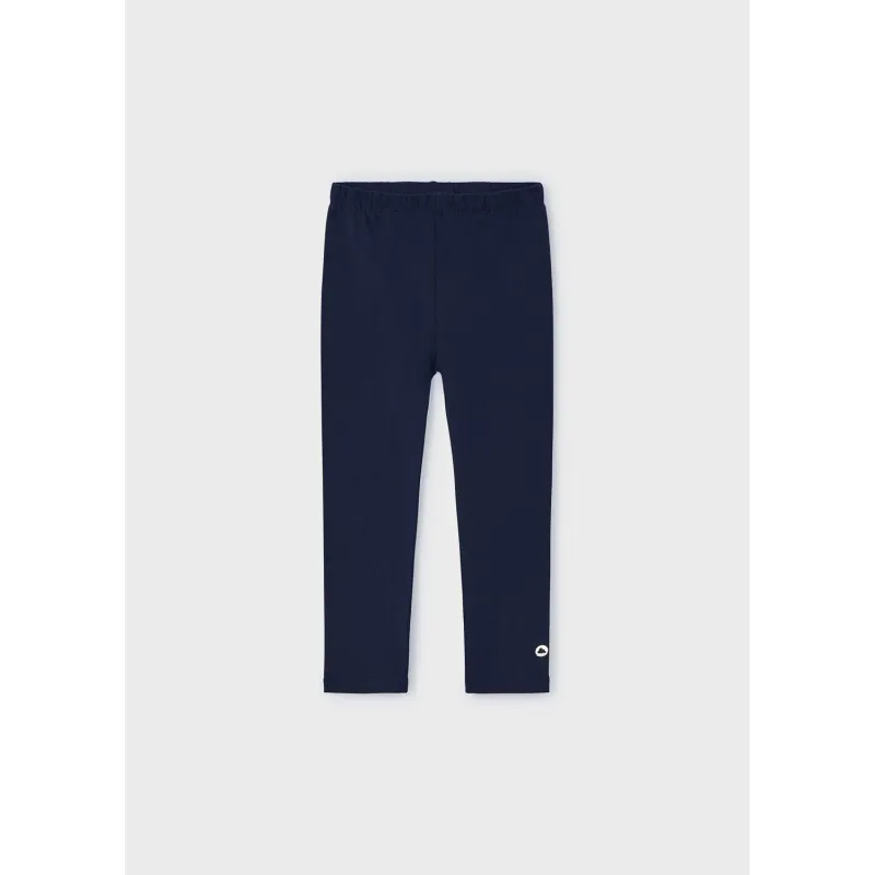 NAVY BASIC LEGGINGS ELASTIC WAIST / 717-016