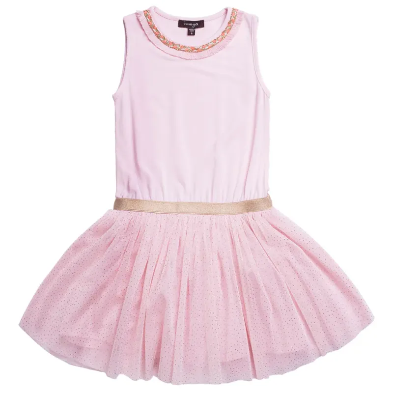 DRESS PASCAL GLITTER MESH SKR