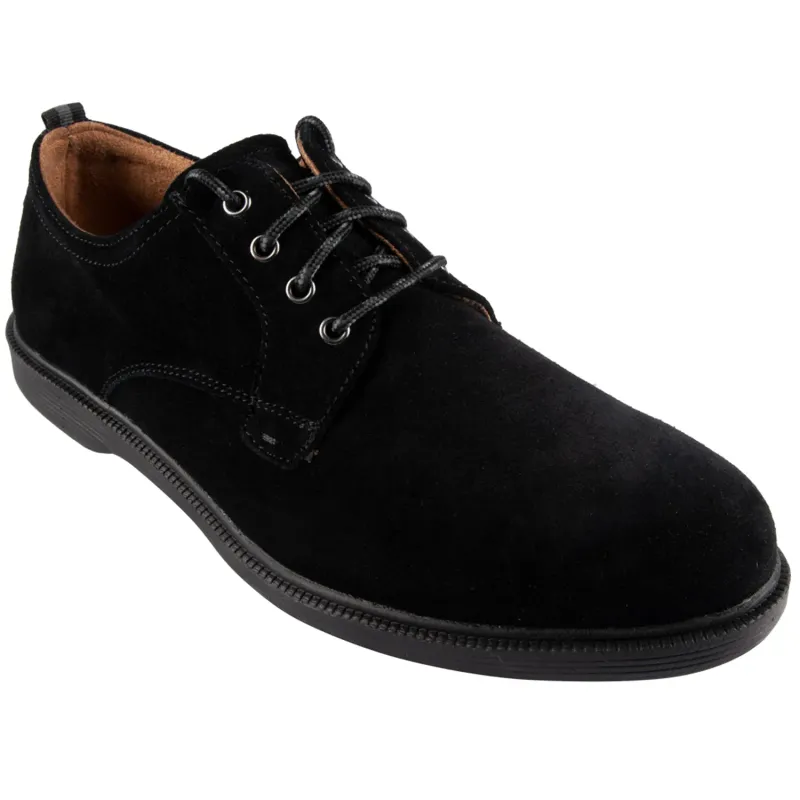 SHOE SUPACUSH PTOXJR BLACK SUEDE LACES / 16630