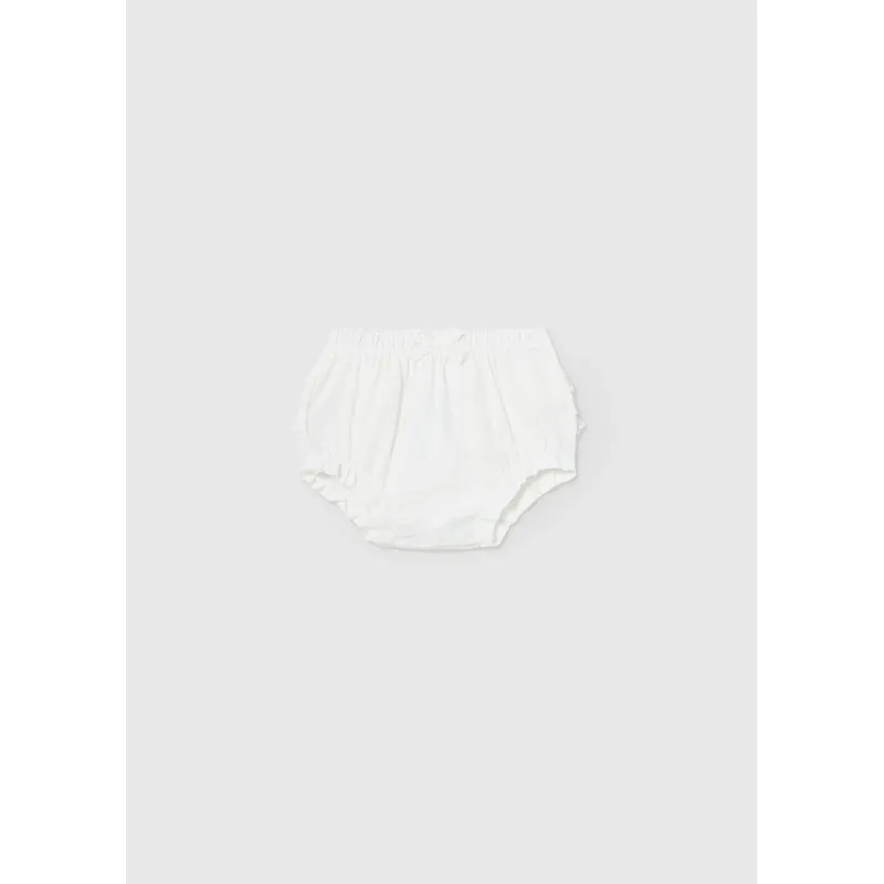 RUFFLED PANTIES NATURAL CREAM MLACE RUFFLES / 9698-077