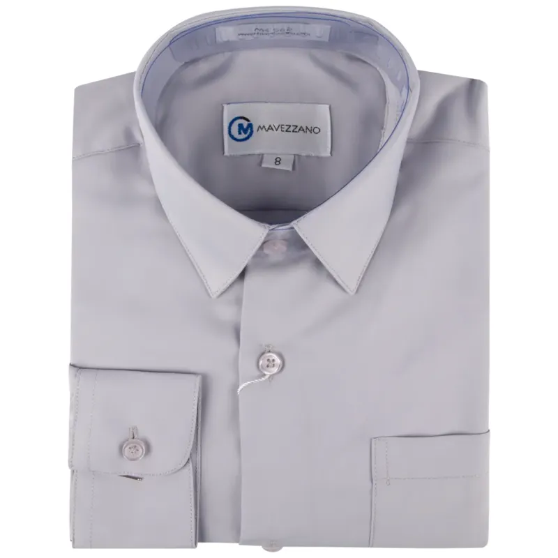 SHIRT MC562 SILVE