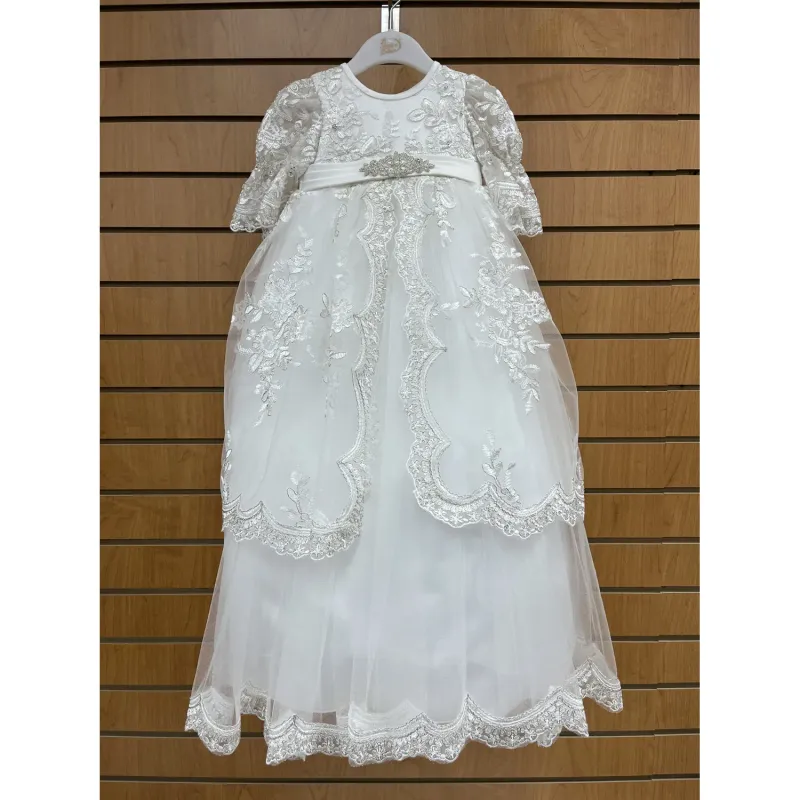 BAPTISM GOWN LONG ASSORTED STYLES & SIZES