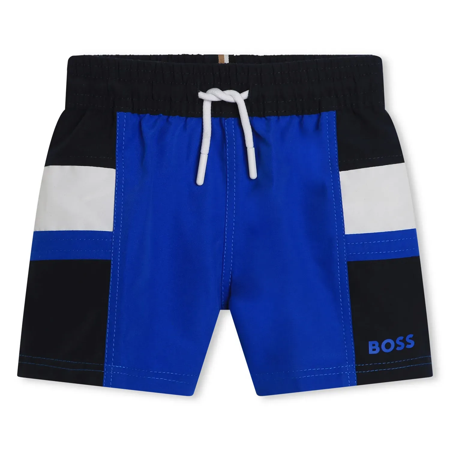 SWIM SHORTS ELECTRIC BLUE & NAVY WHITE / J50568-872