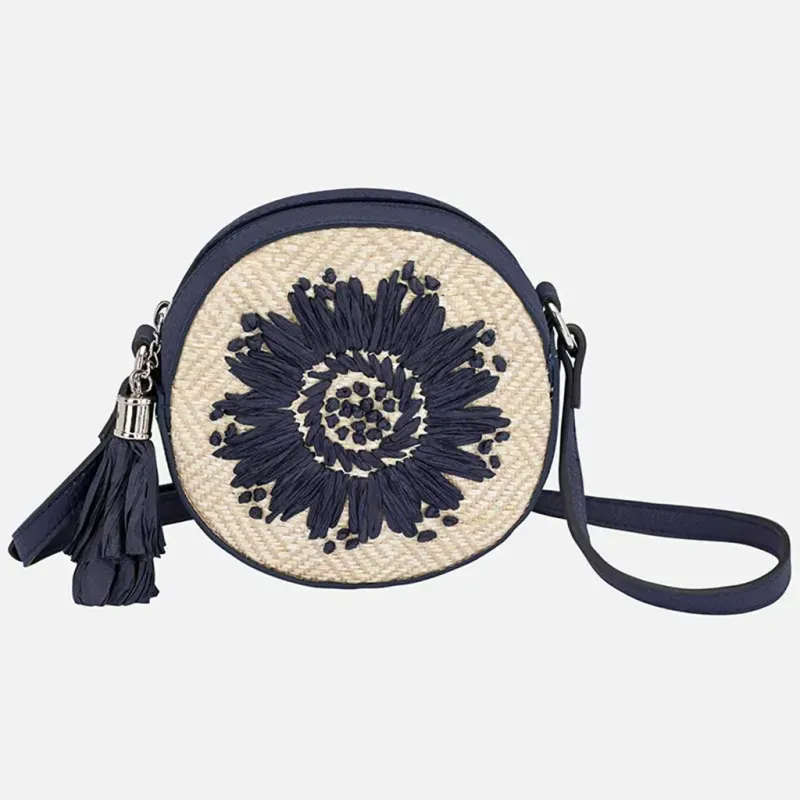 PURSE0 601 RAFIA FLOW ROUN