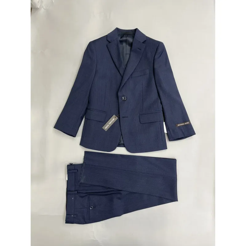 SUIT NAVY TEXTURED REGULAR FIT / BKIT2YBU0187