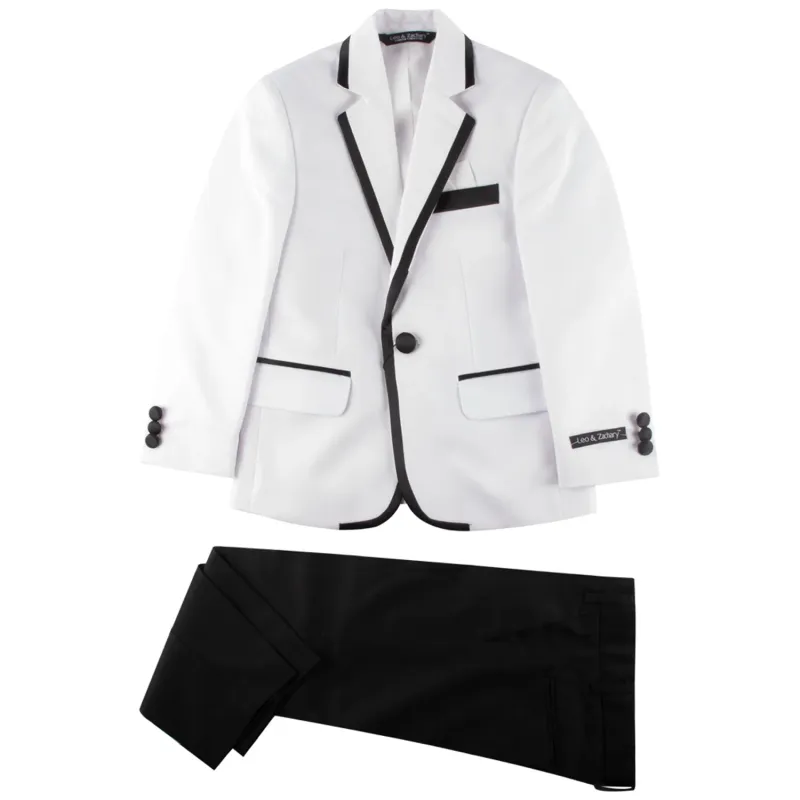 MAG TUXEDO SUIT WHITE & BLACK / TUX