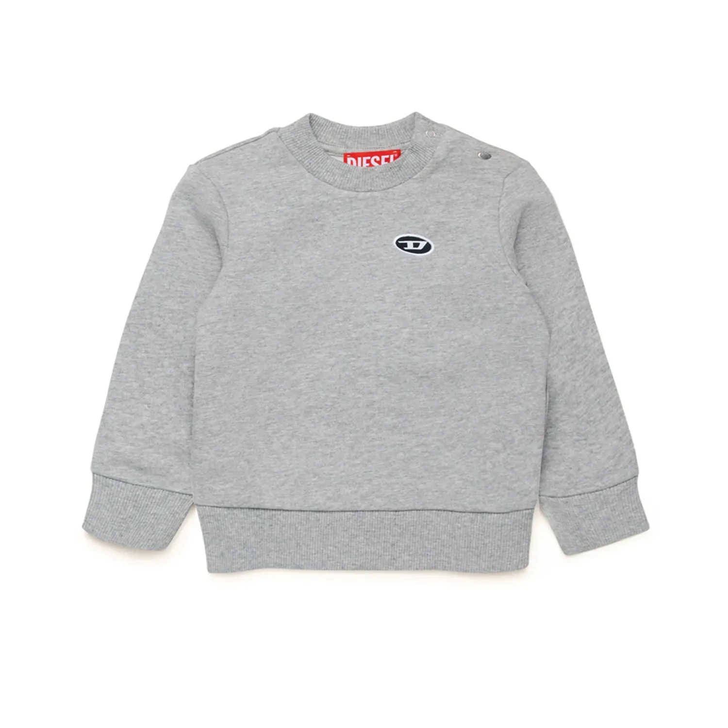 SWEATTOP GREY D LOGO EMBROIDERY / K00561-K963