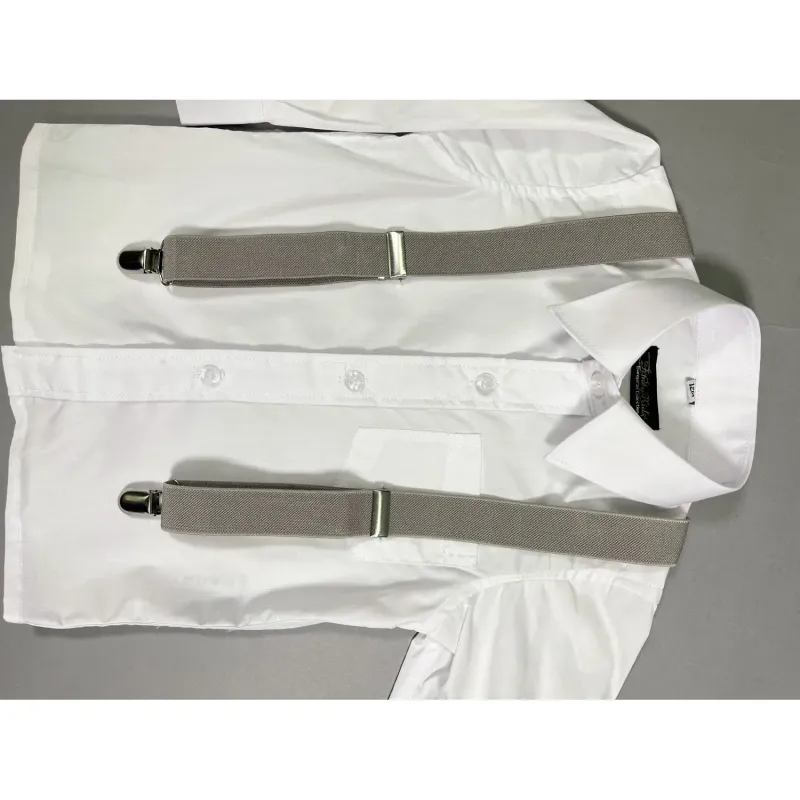 SUSPENDERS GREY