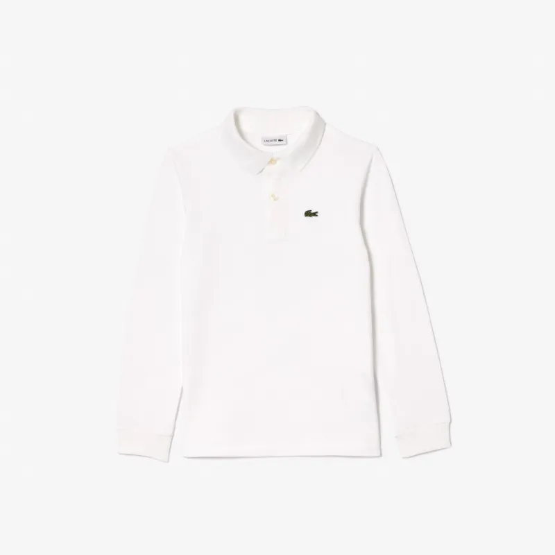 OFF WHITE POLO TOP -LONG SLEEVE / PJ8915-001