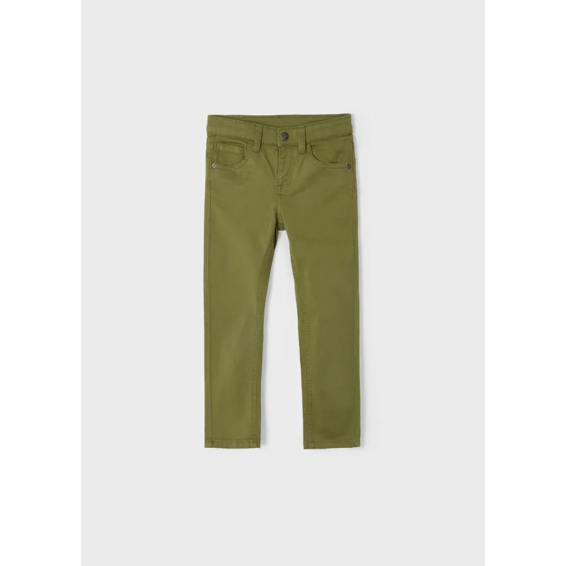 KHAKI GREEN PANT SLIM FIT / 517-013