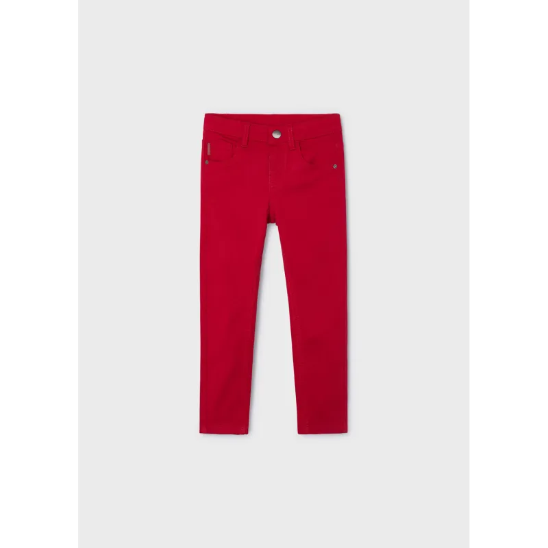 RED PANT SLIM FIT5 POCKETS / 517-010