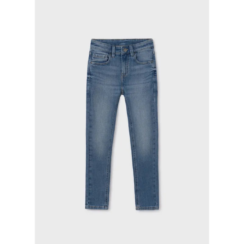 MEDIUM BLUE DENIM JEAN SLIM FIT / 516-011