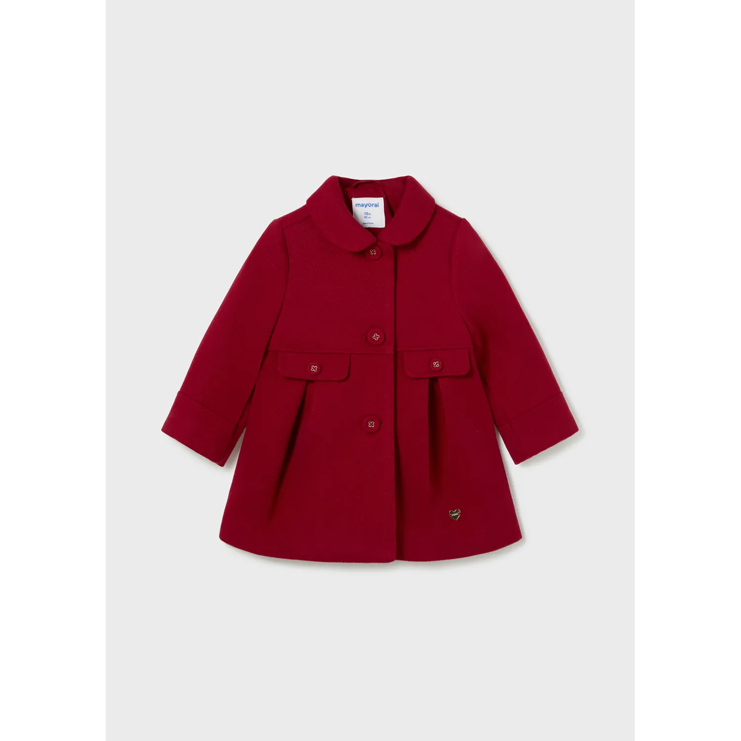 RED WOOLEN COAT / 2479-019