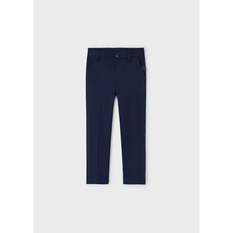 NAVY CHINO PANT STRETCH / 4528-047