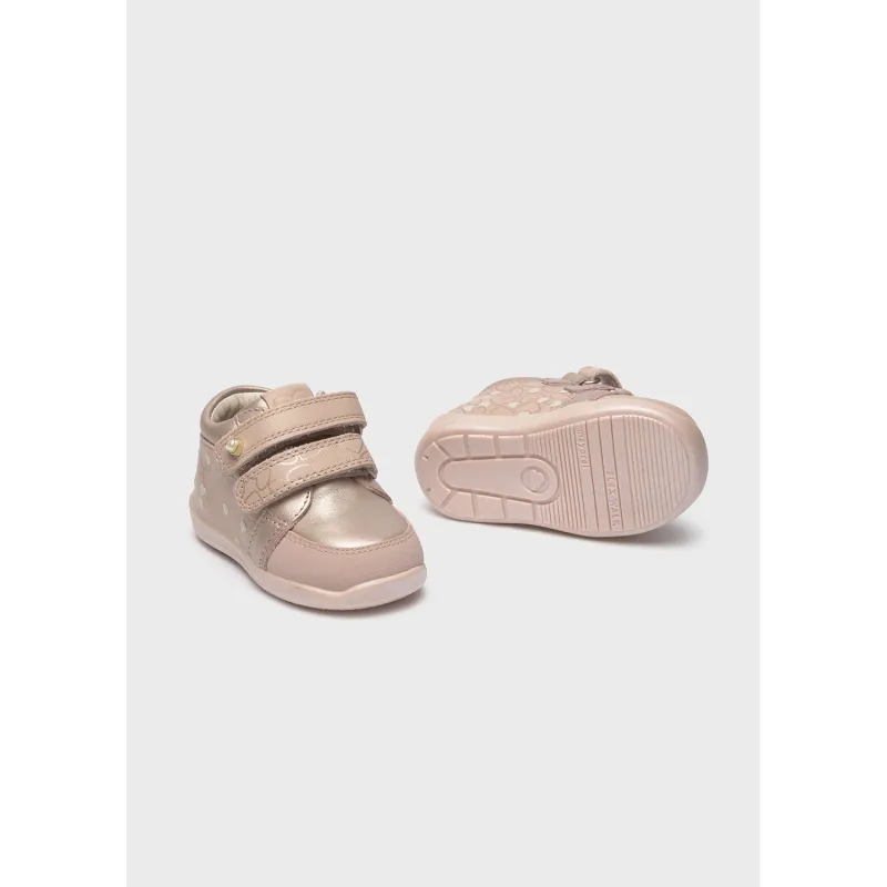 PINK HIGH CUT SHOE FLEX WALK 2 VELCRO CLOSURE / 42-466-026