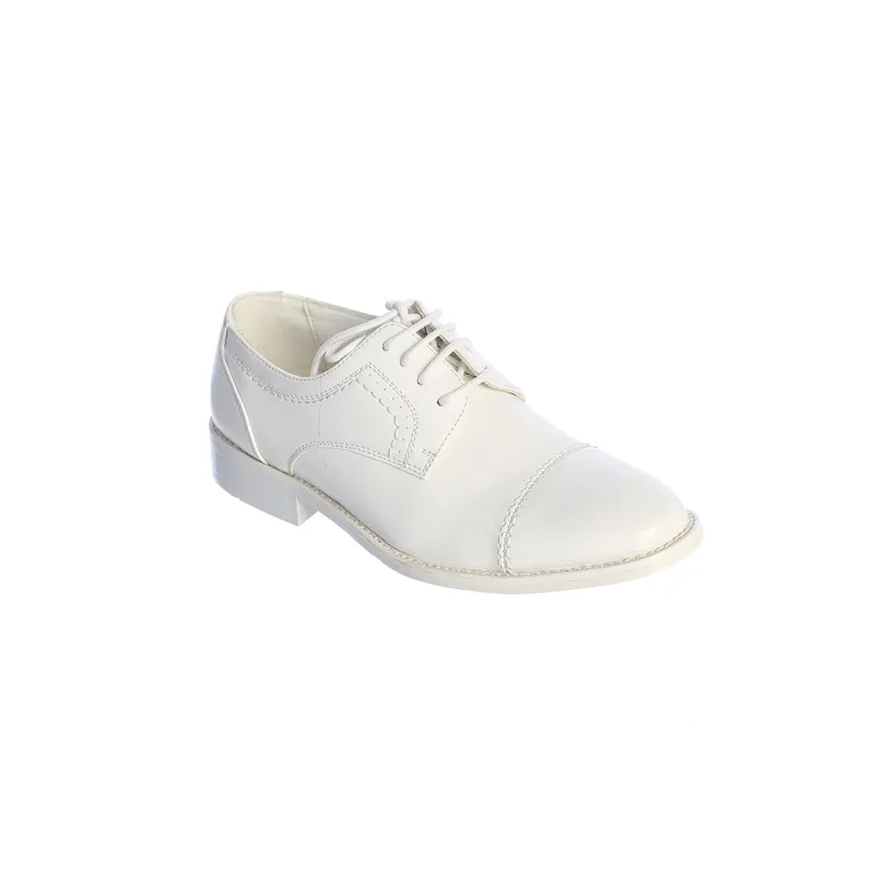 WHITE SHOE WITH LACES BOY'S / TTS131