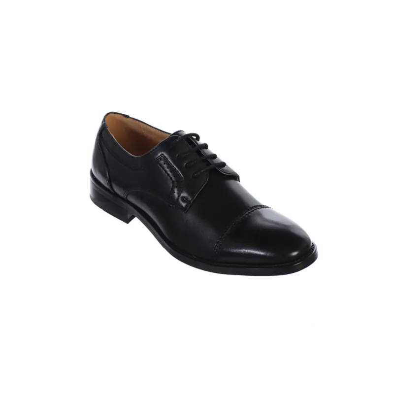 BLACK SHOE WITH LACES BOY'S / TTS131
