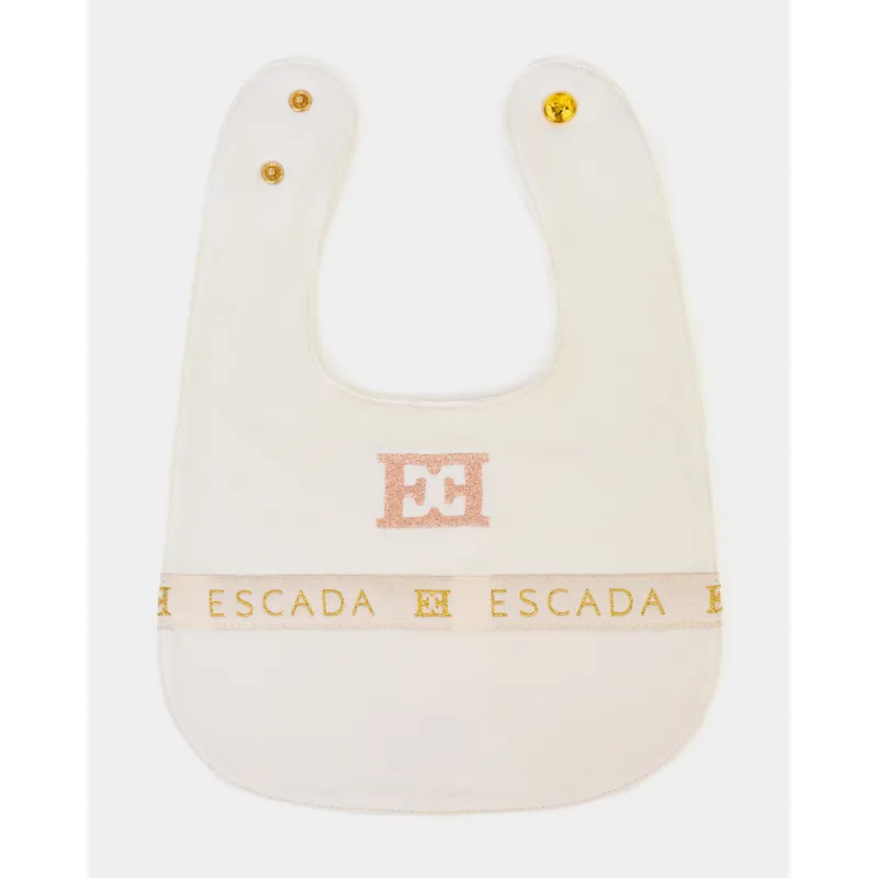 CREAM BIB ESCADA GOLD PRINT / 74207-012