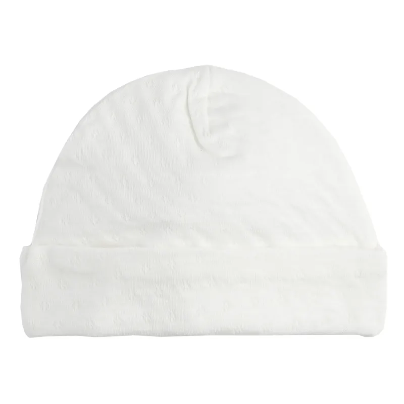 OFF WHITE KNIT HAT FIRST 0-3M / 24SGL30A02B